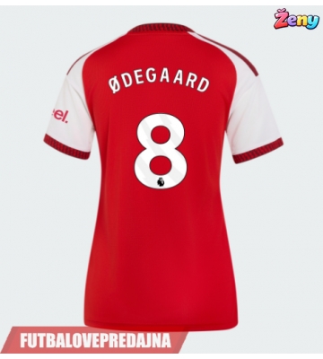 Lacne Ženy Futbalové dres Arsenal Martin Odegaard #8 2026-27 Krátky Rukáv - Domáci